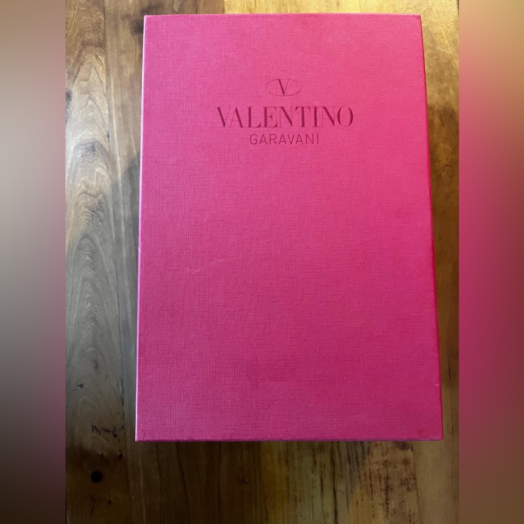 Valentino Designer Empty Shoe  Gift  Storage Box Size